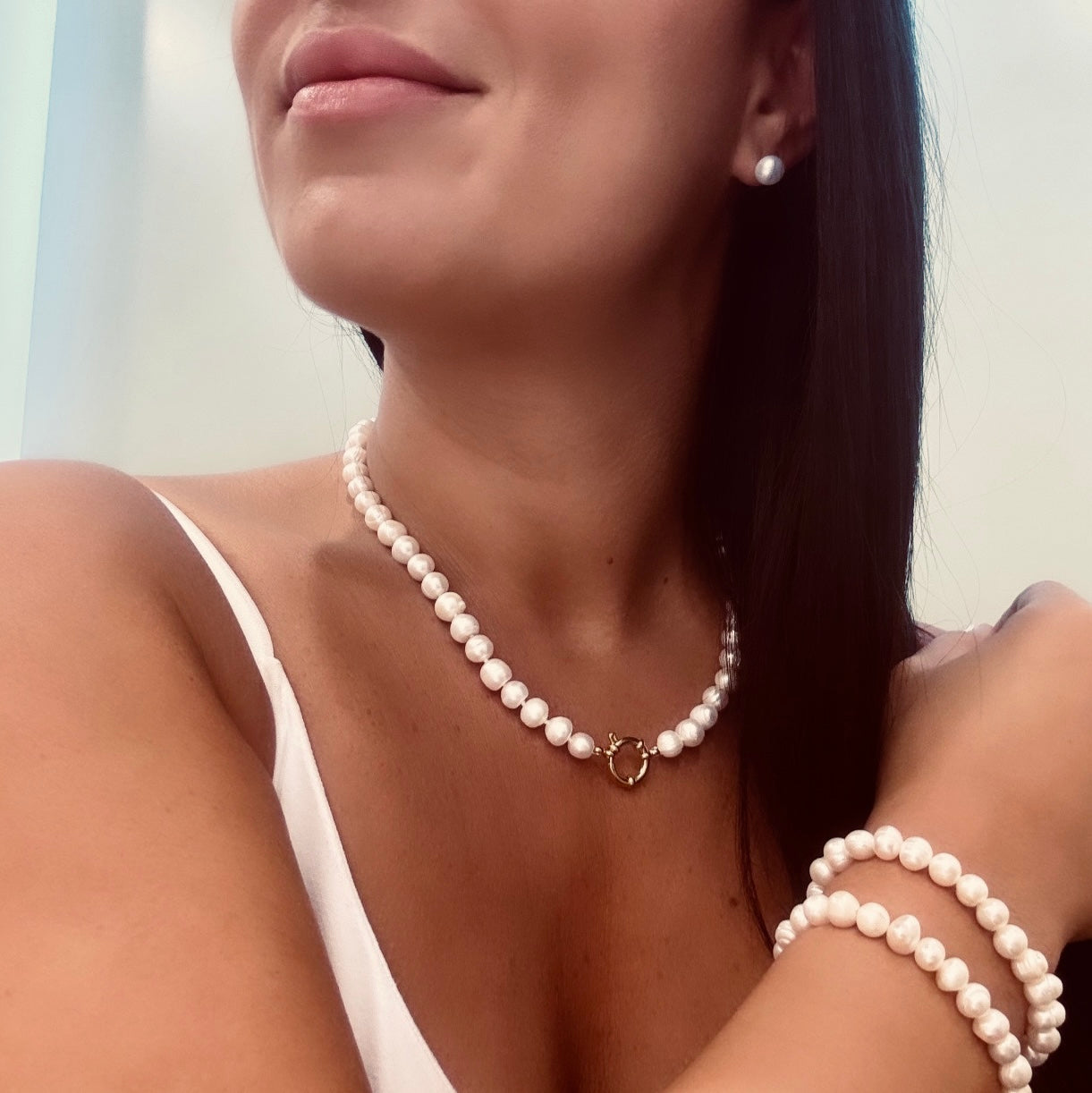 Bracelet Perle de culture "Nacre"