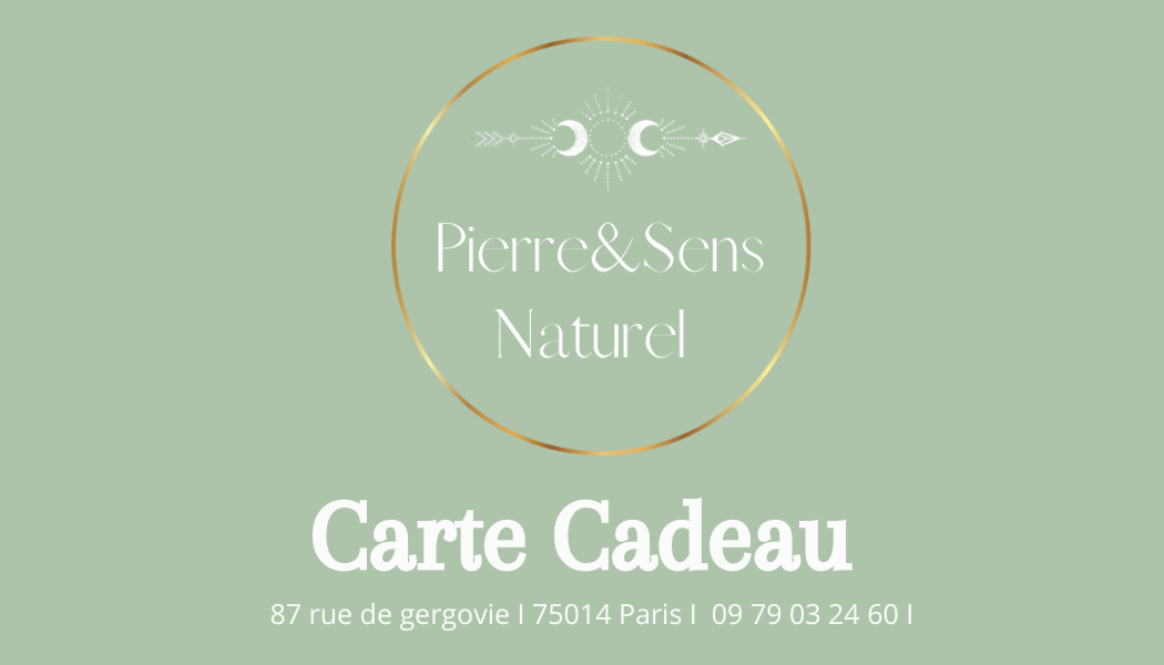 Carte cadeau Pierre & Sens Naturel