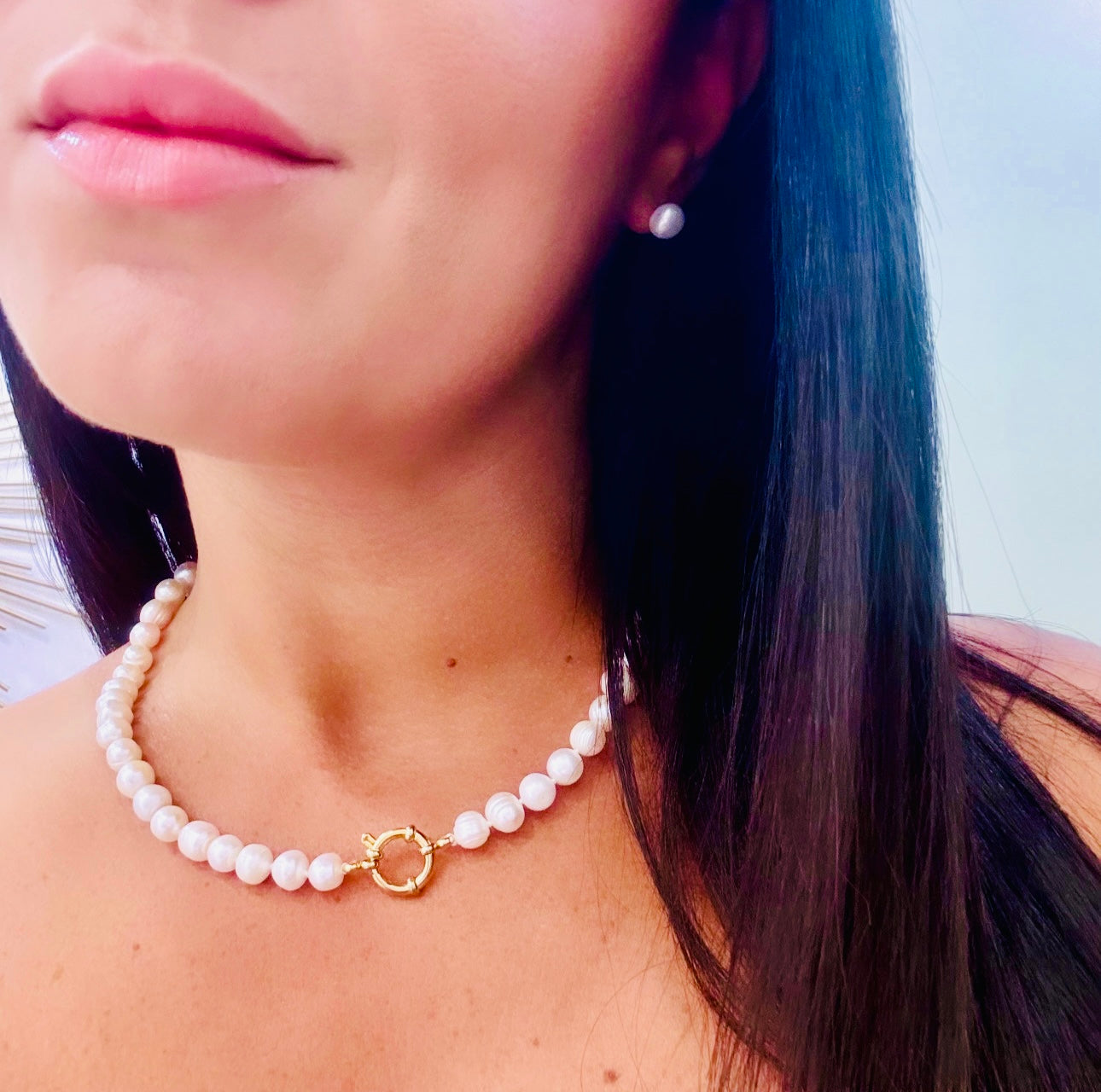 Collier perle de culture "Nacre"
