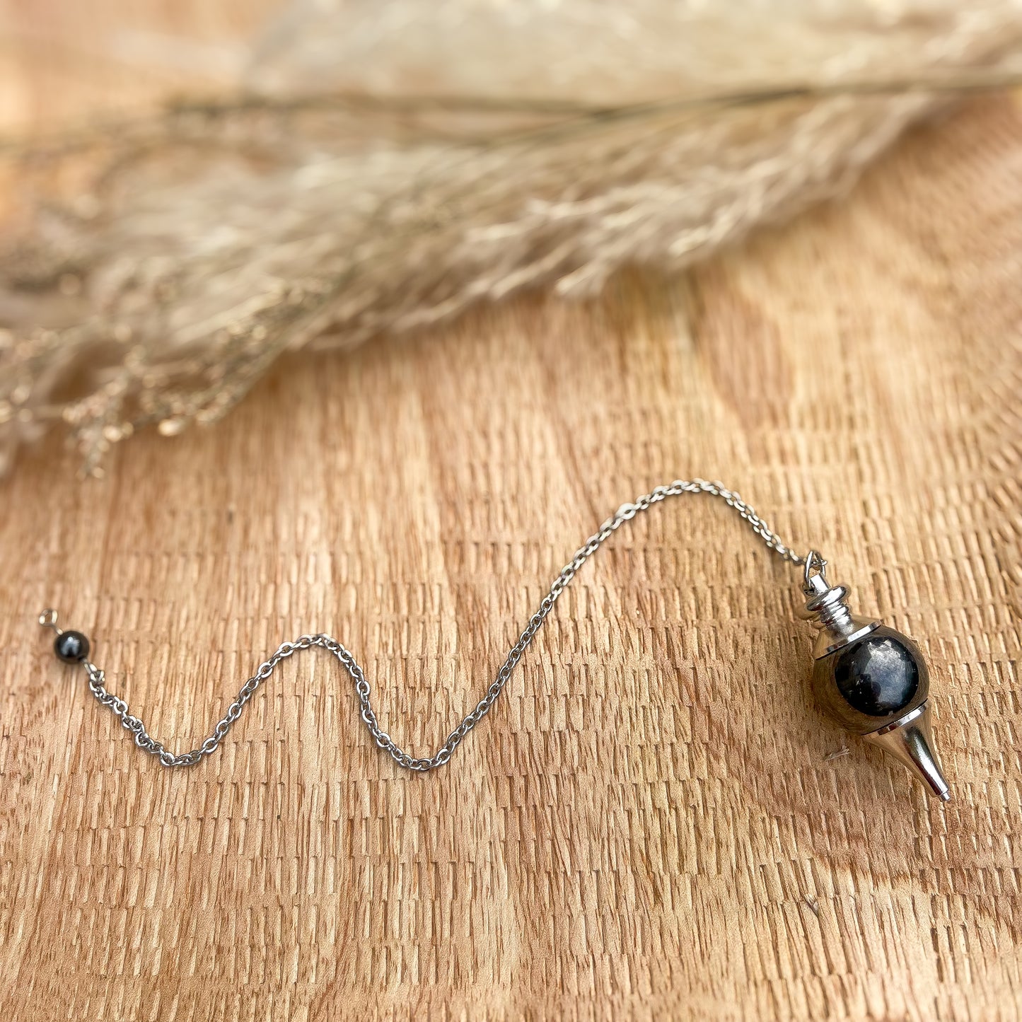 Pendule sphère Hématite