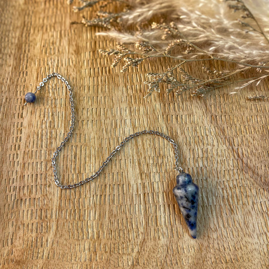 Pendule goutte Sodalite