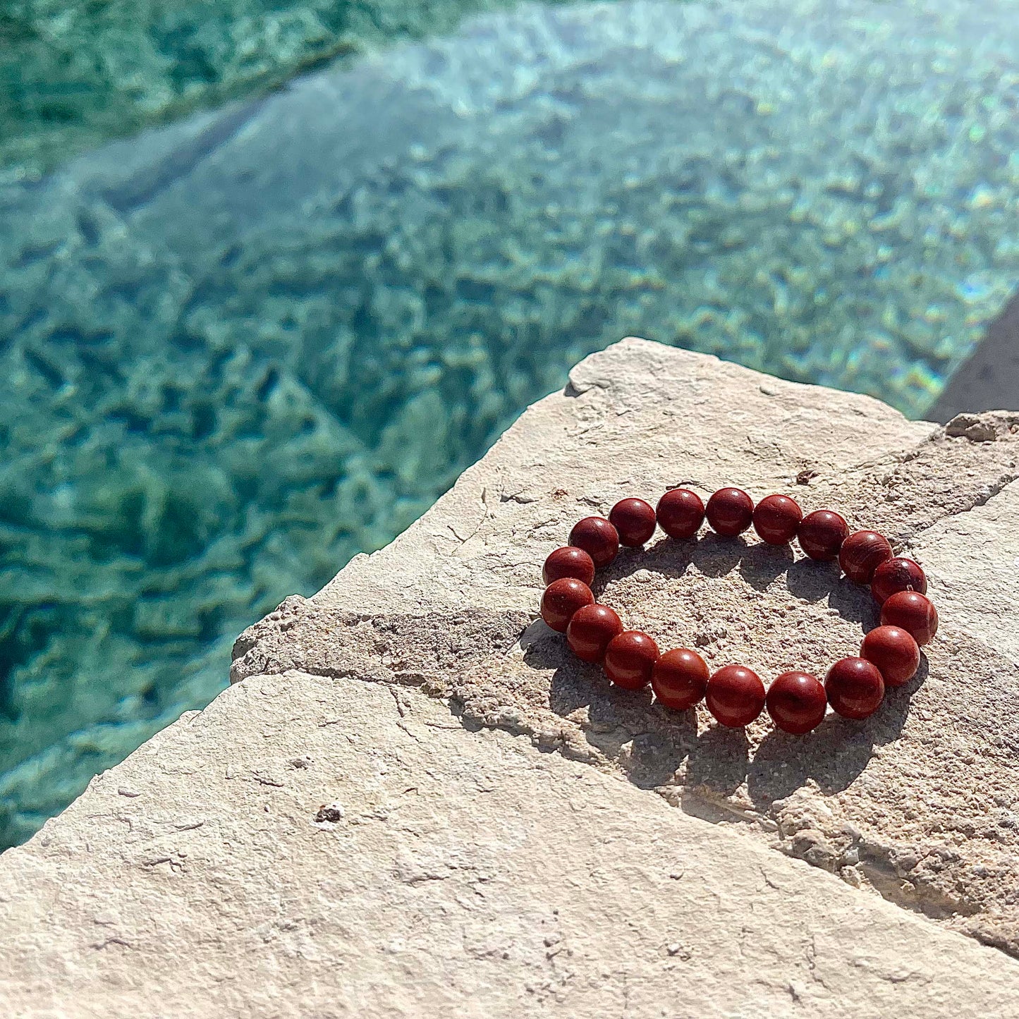 Jaspe rouge - Ancrage