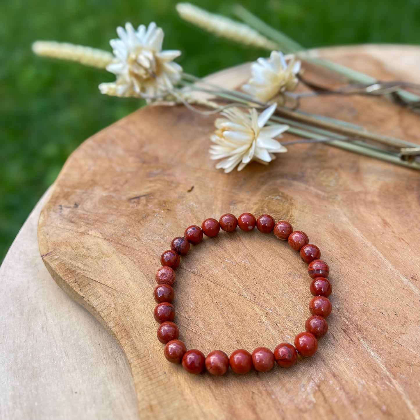 Jaspe rouge - Ancrage