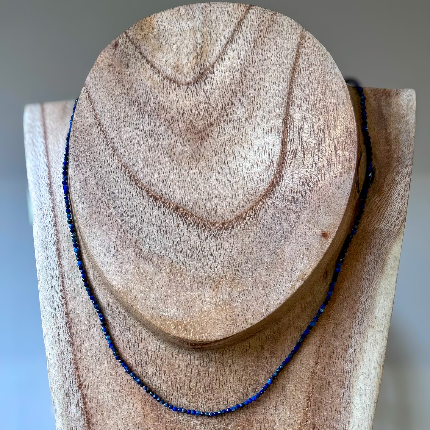 Collier pierres fines: Lapis lazuli