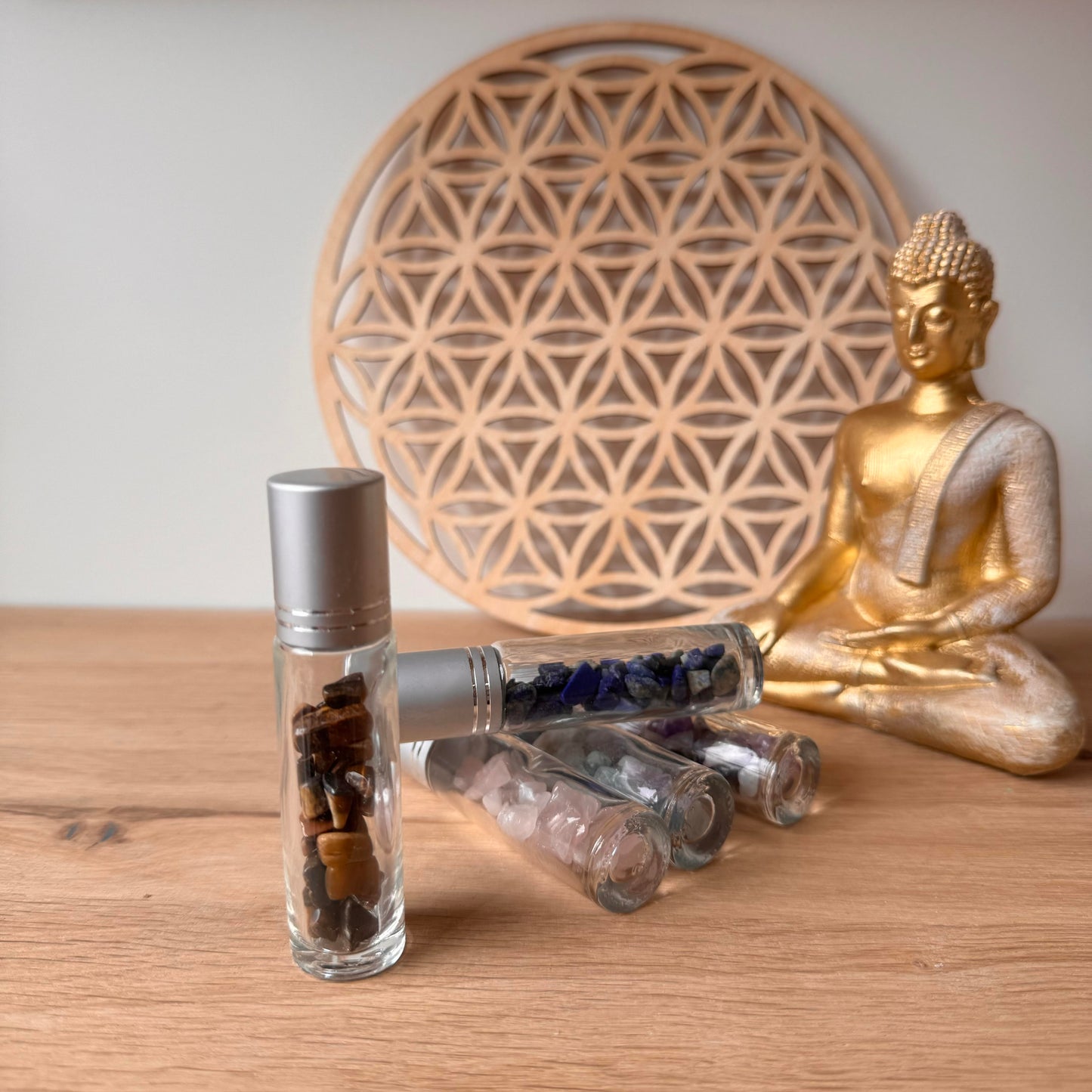 Roll-on avec pierres naturelles