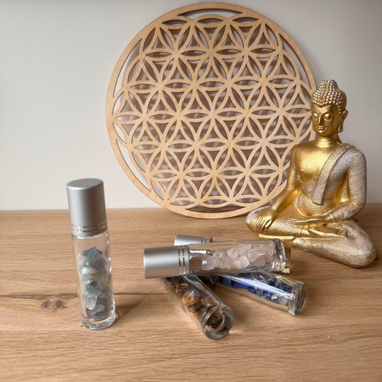 Roll-on avec pierres naturelles