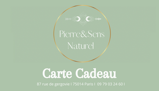 Carte cadeau Pierre & Sens Naturel