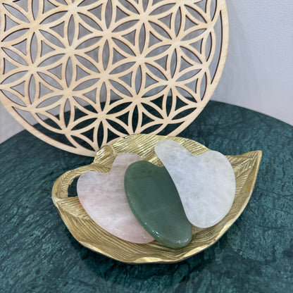 Gua sha en pierre naturelle