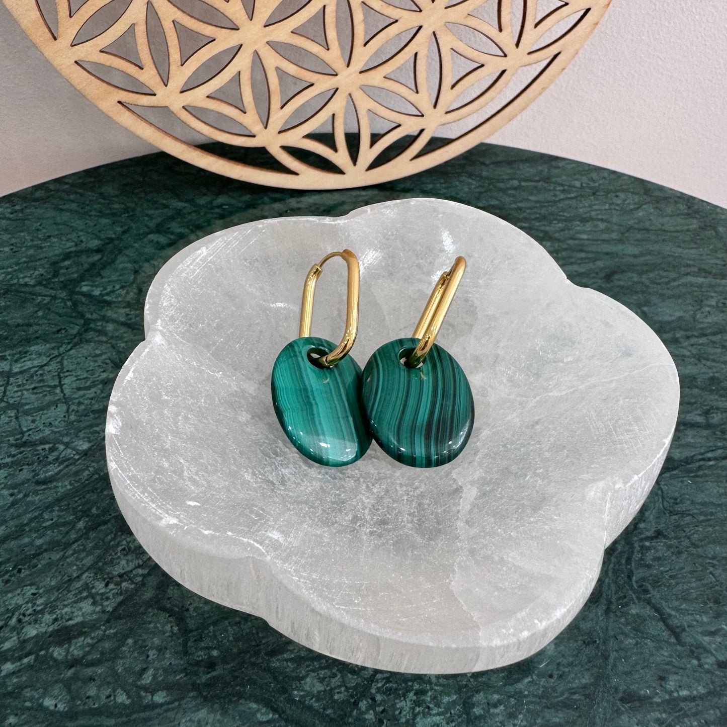 Boucles Malachite