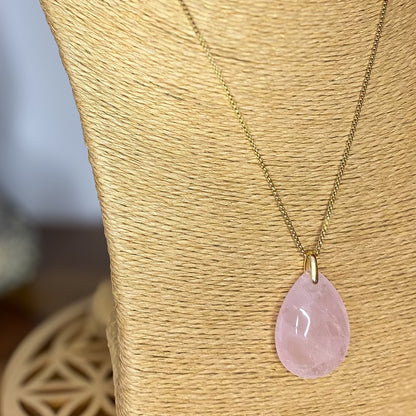 Quartz rose Goutte