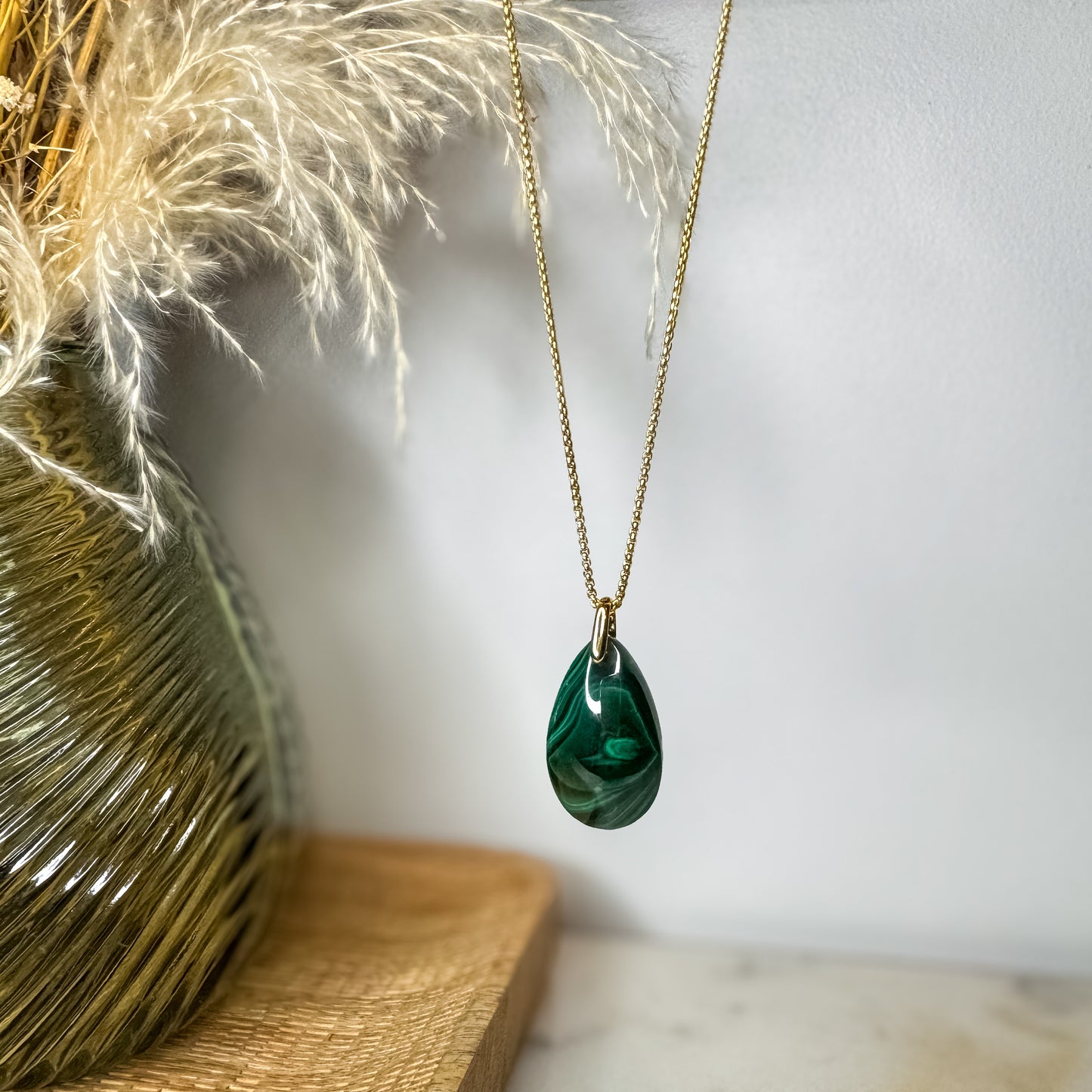 Malachite goutte