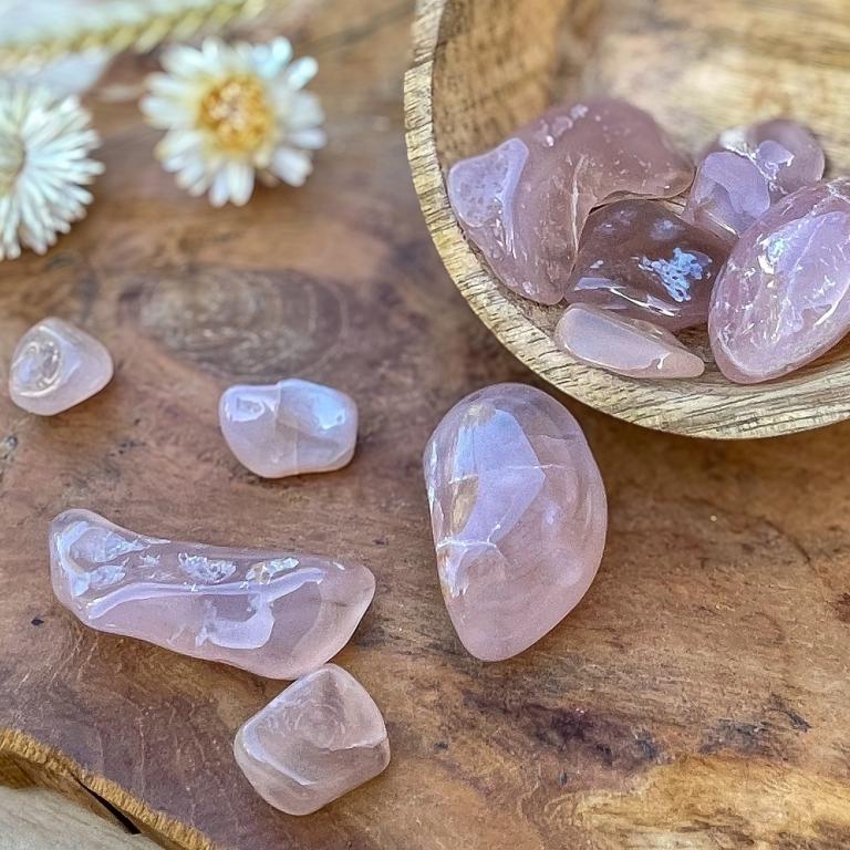 Calcédoine rose - Amour / Compassion