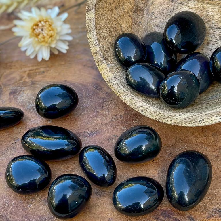 Obsidienne noire -  Ancrage profond / Clairvoyance