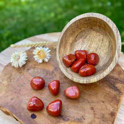 Jaspe rouge - Ancrage