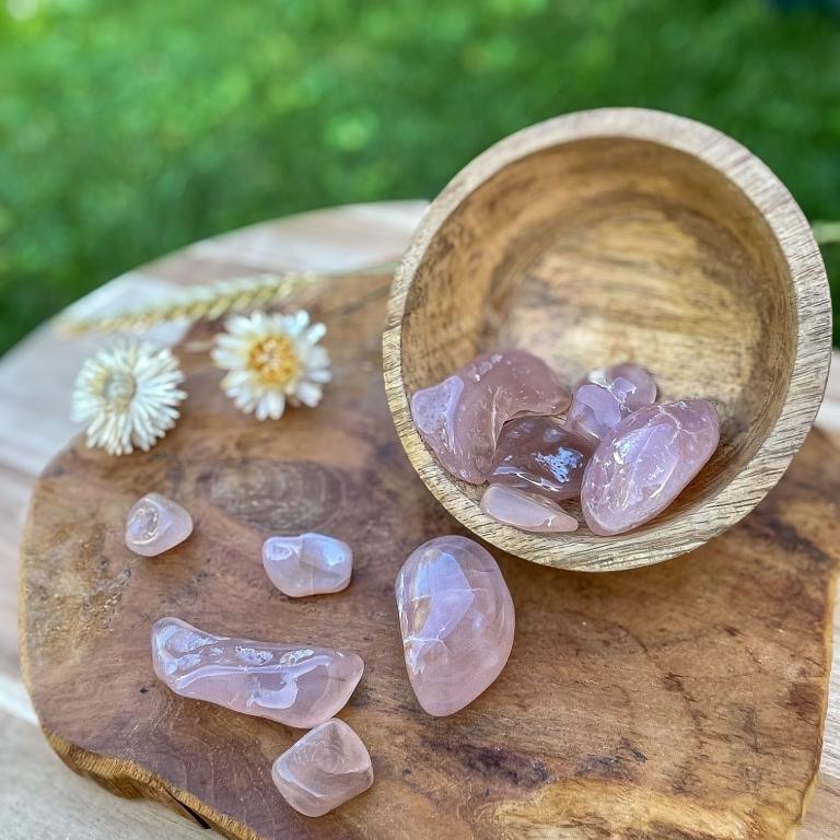 Calcédoine rose - Amour / Compassion